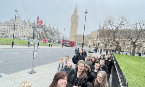 Lipson Co-Operative Academy Students enjoy the sites of London on a school trip