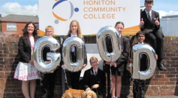Honiton Community College celebrates Ofsted Good rating