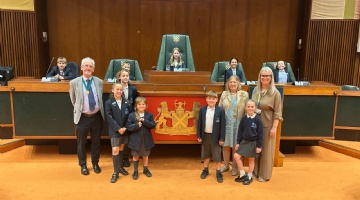 Young Leaders in Action: Marine Academy Parliament Meet the Lord Mayor