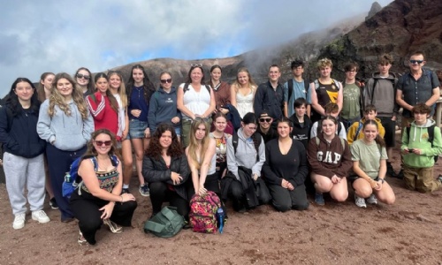 Queen Elizabeth's students on their Italian adventure