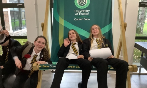 queen-elizabeth-s-students-make-themselves-at-home-at-the-university-of-exeter