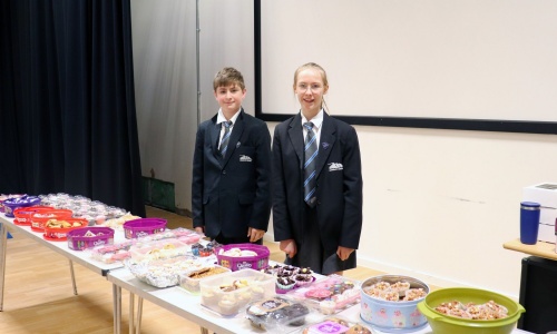 sidmouth-students-hold-a-bake-sale-to-raise-money-for-phoebe-clarke-s-life-saving-treatment