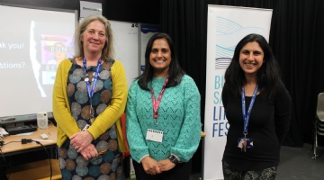 Award winning author Manjeet Mann visits West Exe School ​​​​​​​​​​​​​​​​​​​​​
