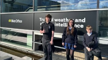 West Exe Students Take Part in Climate Action Planning at the Met Office