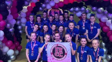 Sidmouth College Cheerleading Team Crowned South West Champions