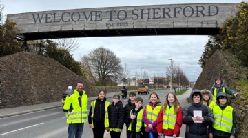 Marine Academy Pupils Explore ‘Unwrapped House’ at Sherford