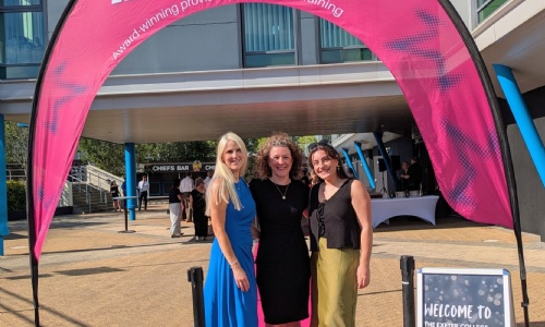 Pictured left to right - Vicki Cross, Penny Hackworthy and Sophie Stuart