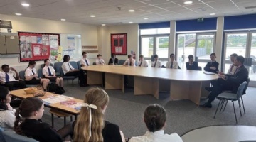 St Luke’s Students Explore Key Issues During MP Visit