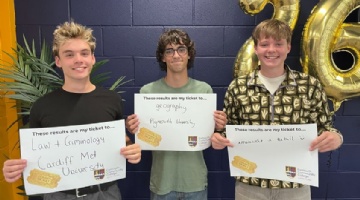Ted Wragg Trust students celebrate A Level and vocational qualification success