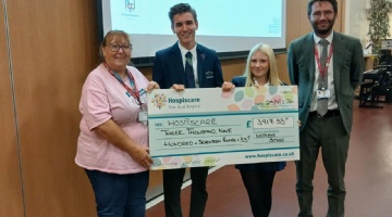 West Exe Students Raise Nearly £4,000 for Hospiscare
